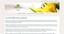 Desktop Screenshot of delleco-shop.fi