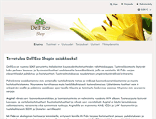 Tablet Screenshot of delleco-shop.fi